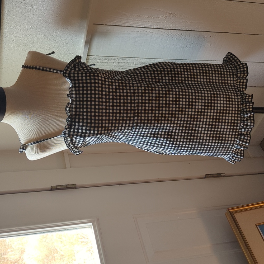 Gingham dress